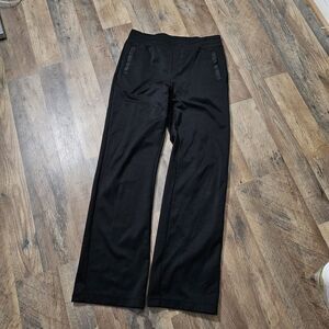 Lauren Ralph Lauren Womens Sma Black Active Pants. Straight leg. Two side pokcet